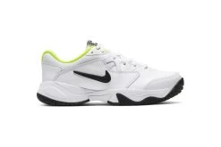 NikeCourt Jr. Lite 2 Tennisschoen Wit/zwart KIDS