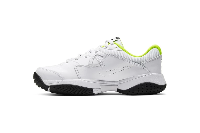 NikeCourt Jr. Lite 2 Tennisschoen Wit/zwart KIDS - Afbeelding 2