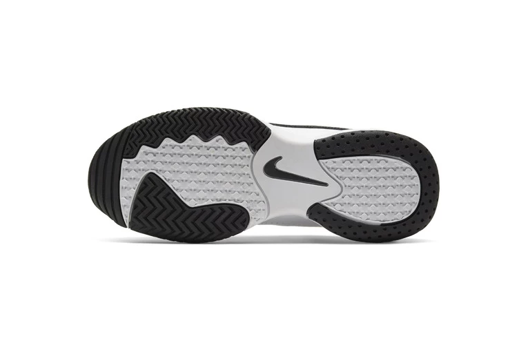 NikeCourt Jr. Lite 2 Tennisschoen Wit/zwart KIDS - Afbeelding 5