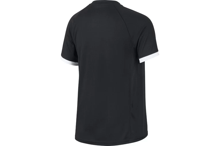 NikeCourt Dri-FIT Tennis T-shirt Zwart KIDS - Afbeelding 4