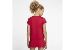 NikeCourt Dri-FIT Top Rood Meisjes