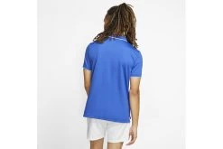 NikeCourt Dri-FIT Team Tennispolo Blauw Heren