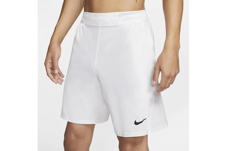 NikeCourt Flex Ace Tennisshort 23cm Wit Heren - Afbeelding 2
