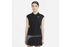 Nikecourt Victory Polo Zwart/wit Dames