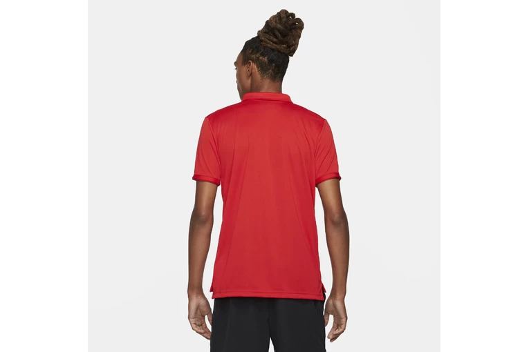 Nikecourt Dri-fit Victory Tennispolo Rood Heren - Afbeelding 2