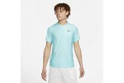 Nikecourt Breath Advantage Tennispolo Blauw Heren