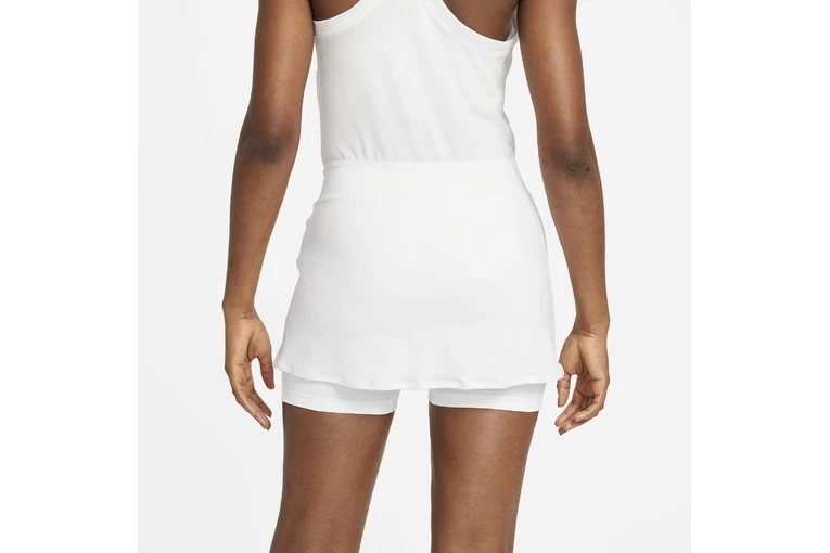 Nikecourt Victory Tennisrokje Wit Dames - Afbeelding 2