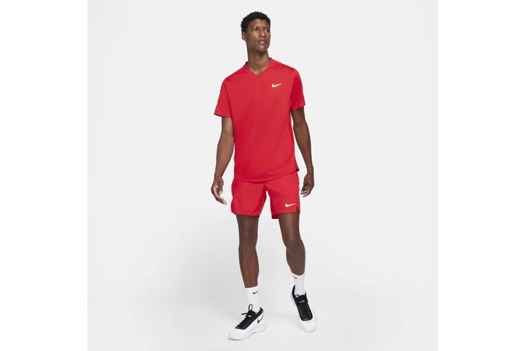 Nikecourt Flex Victory Tennisshort Rood Heren - Afbeelding 5