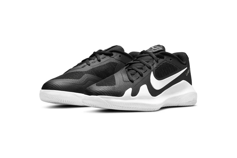 NikeCourt Jr. Vapor Pro Tennisschoen Zwart/wit Kids - Afbeelding 3