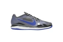 NikeCourt Air Zoom Vapor Pro Clay Tennisschoen Grijs/blauw Heren