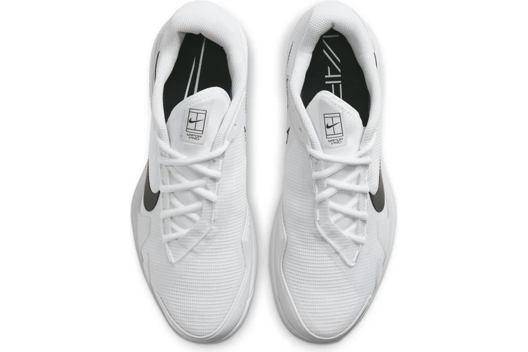 NikeCourt Air Zoom Vapor Pro HC Tennisschoen Wit/zwart Heren - Afbeelding 4
