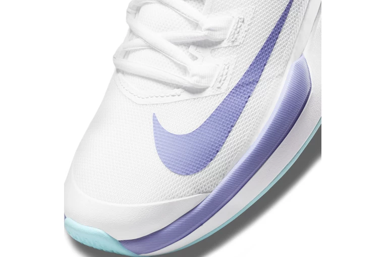 NikeCourt Vapor Lite HC Tennisschoen Wit/paars Dames - Afbeelding 5