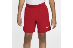 NikeCourt Flex Ace Tennisshort Rood/wit Kids