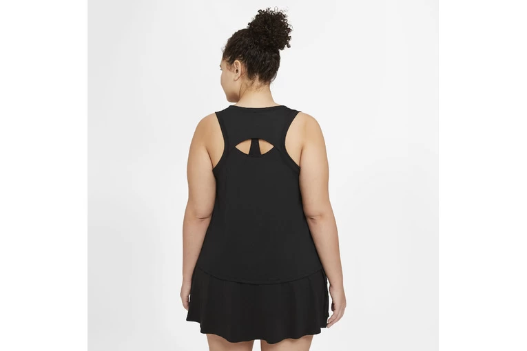 NikeCourt Victory Tennistopje Zwart Dames - Afbeelding 2