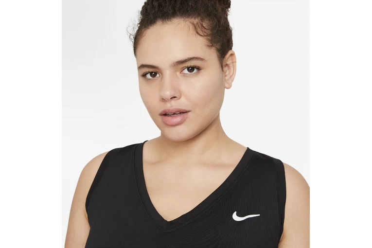 NikeCourt Victory Tennistopje Zwart Dames - Afbeelding 3