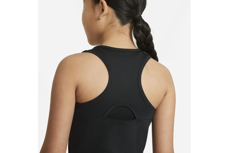 NikeCourt Dri-Fit Victory Tanktop Zwart Meisjes - Afbeelding 3