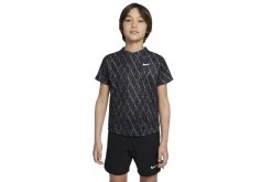 NikeCourt Dri-FIT Victory Printed Top Zwart KIDS
