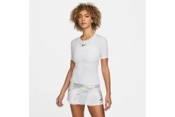 Nike Dri-FIT Advantage Tennis T-shirt Wit Dames