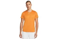 NikeCourt Dri-FIT Advantage Top Light Curry Heren
