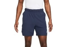 NikeCourt Dri-FIT Advantage Short Donkerblauw Heren