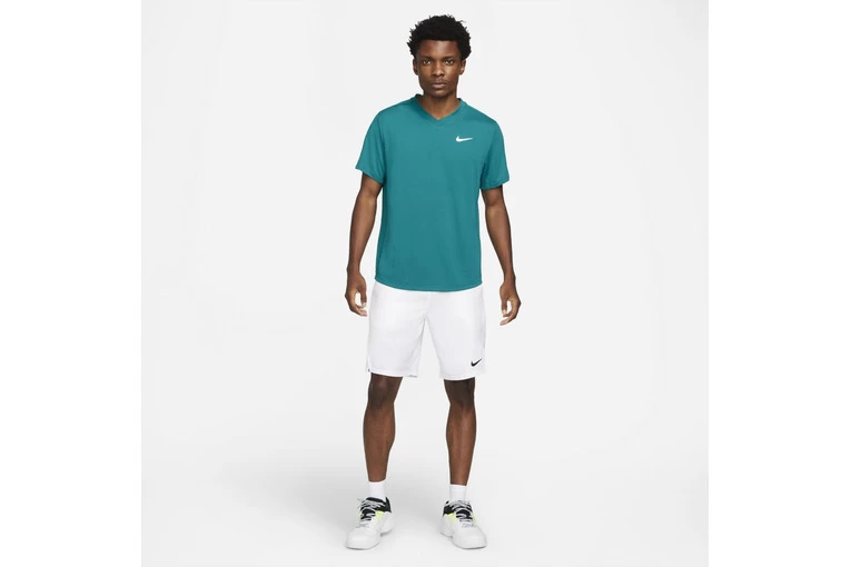 NikeCourt Dri-FIT Victory Top Bright Spruce Heren - Afbeelding 3