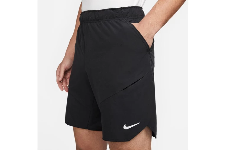 NikeCourt Dri-FIT Advantage Tennisshort Zwart Heren - Afbeelding 3