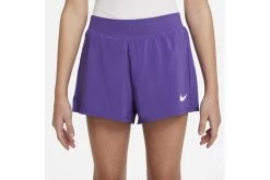 NikeCourt Dri-FIT Victory Tennis Short Paars Meisjes