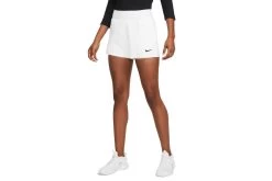 NikeCourt Victory Tennisbroek Wit/Zwart Dames
