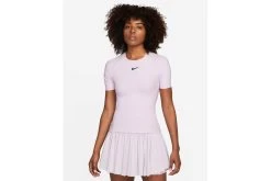 Nike Dri-FIT Advantage Tennis T-shirt Paars Dames