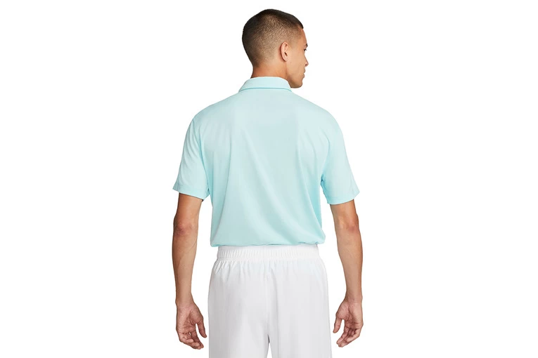 NikeCourt Dri-FIT Tennis Polo Glacier Blue/wit Heren - Afbeelding 2