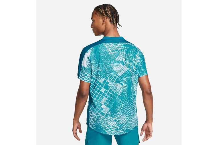 NikeCourt Dri-FIT Victory T-shirt Blauw Heren - Afbeelding 2