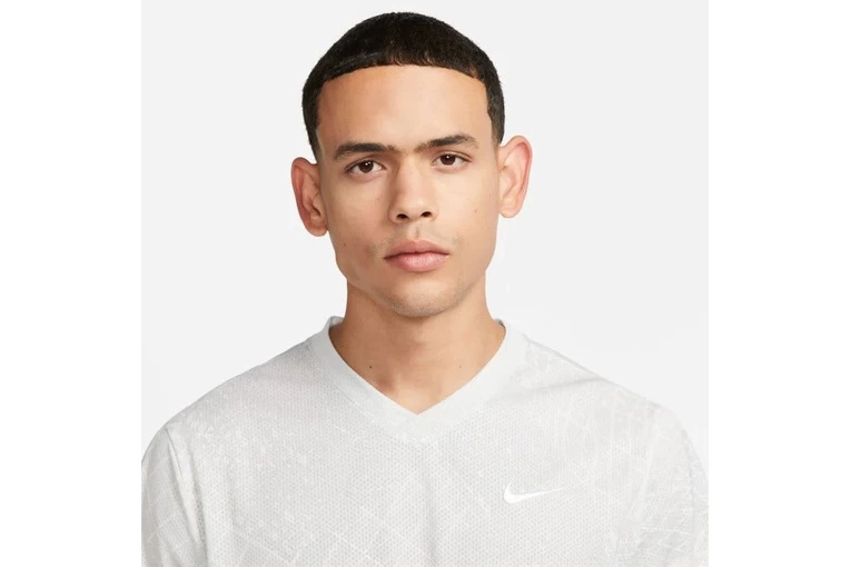 NikeCourt Dri-FIT Victory T-shirt Wit Heren - Afbeelding 3