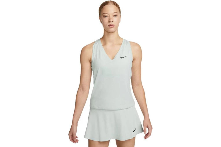 NikeCourt Victory Tennistopje Zilver Dames
