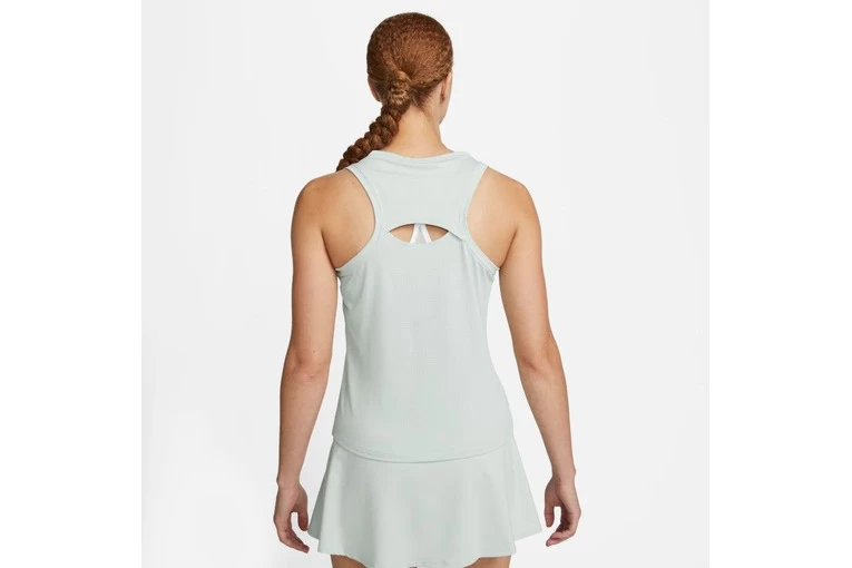 NikeCourt Victory Tennistopje Zilver Dames - Afbeelding 2